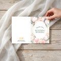 Pink Woodland Foldable Greetings Card - A7 (Digital Download)