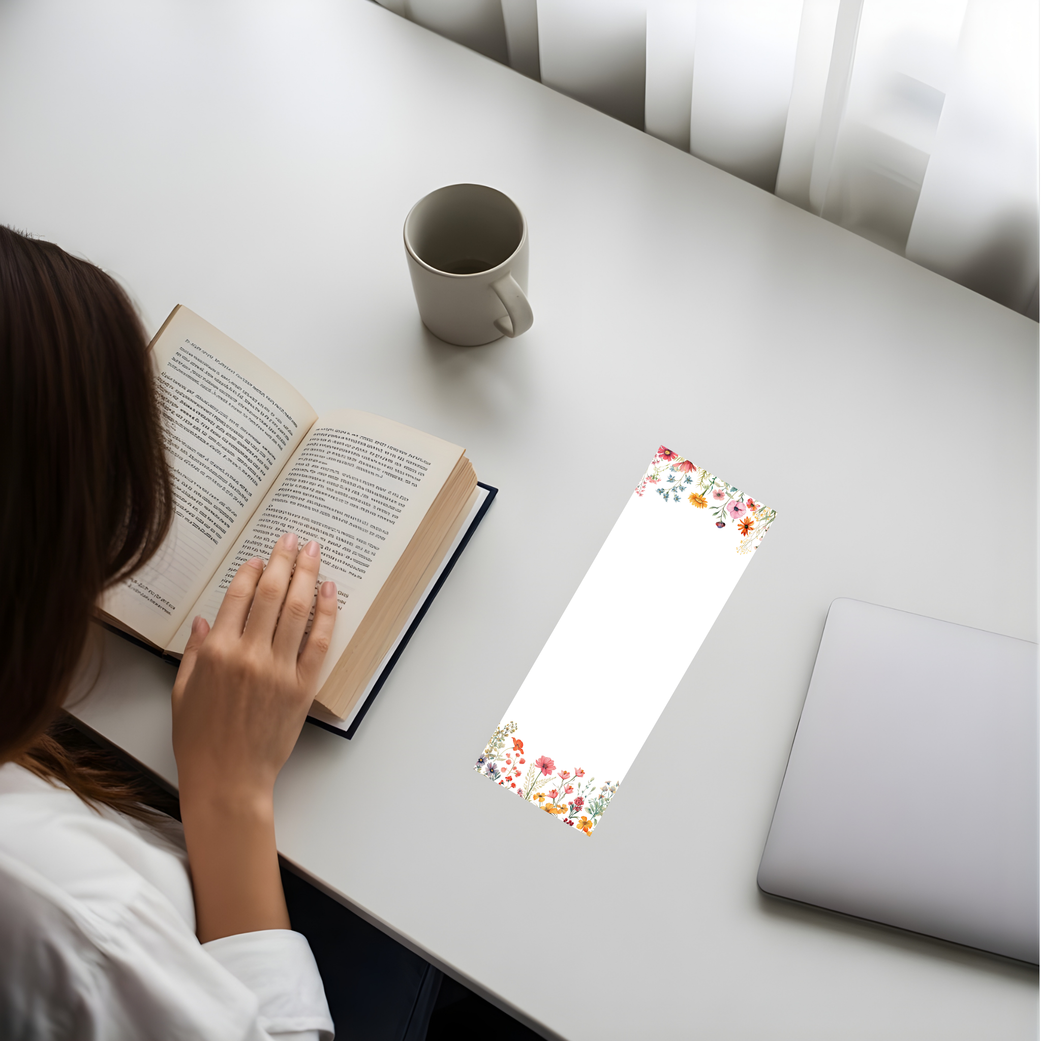 4 Wildflowers Printable Bookmarks (Digital Download)