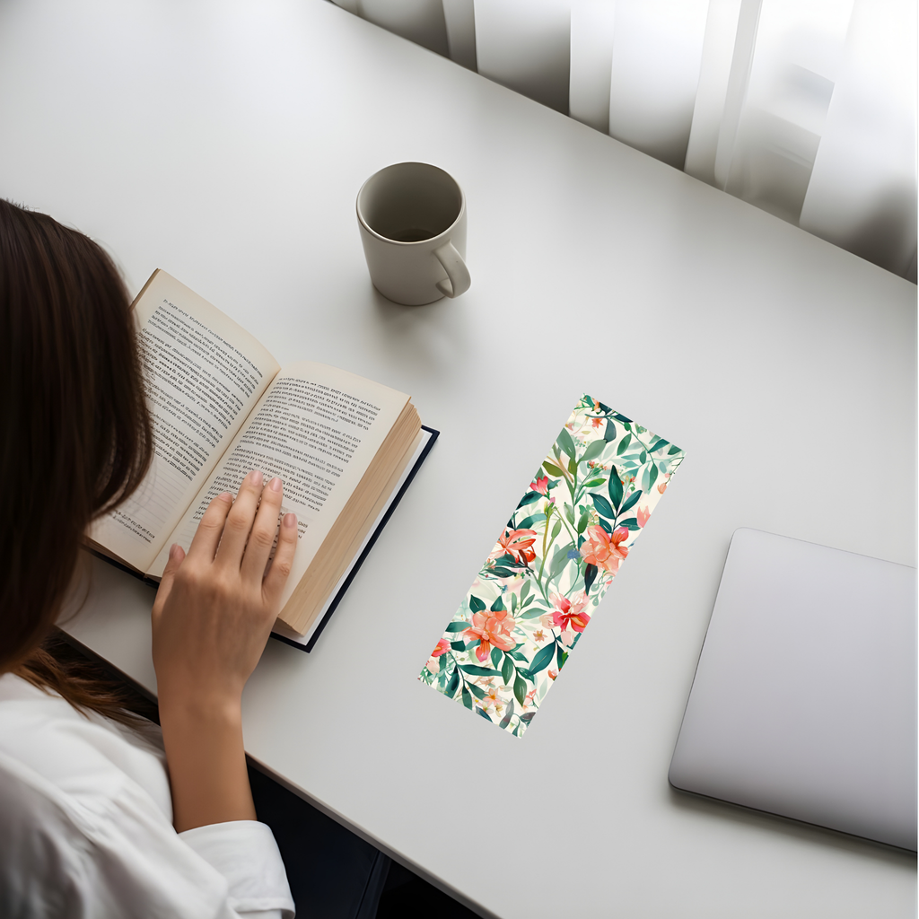 4 Printable Botanical Garden Bookmarks (Digital Download)